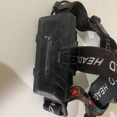 ヘルメット用 充電式ヘッドライトの画像