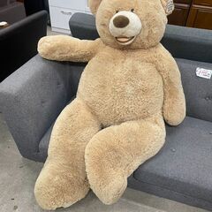 リサイクルショップどりーむ天保山店　No5484 コストコベア　熊さん　身長１３０ｃｍ　でっかいぬいぐるみ💓の画像