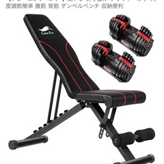 ［取引中］
ダンベル、トレーニングチェアの画像