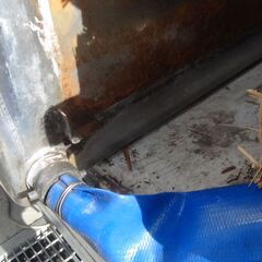 大き目な水槽? 洗い場? シンク? 流し台 厨房 業務用 工場用 中古品 現状品の画像