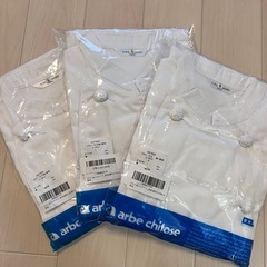 コックコート3組&コック棒6枚セットの画像