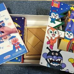 アンパンマン　ブロック　天才脳パズルの画像