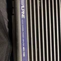 アルパイン　アンプ　4chの画像