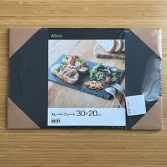 &Style スレートプレート 2枚セットの画像