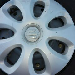 ラジアルタイヤ＆スチールホイール4本セットの画像