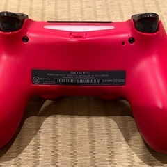 ワイヤレスコントローラー(DUALSHOCK 4) CUH-ZCT2J レッドの画像