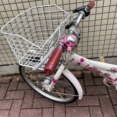 子供自転車20インチ自転車　女の子用の画像