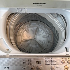 Panasonic 洗濯機　NA-F60B9 6キロの画像