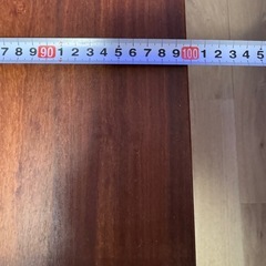 無垢材ローテーブルの画像