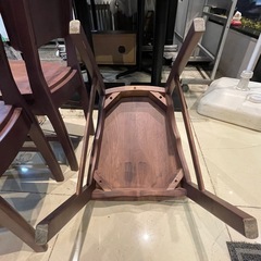 【引き取り限定】中古品　椅子3脚セットの画像