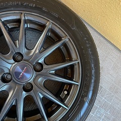 165/55r14ホイールと夏タイヤの画像