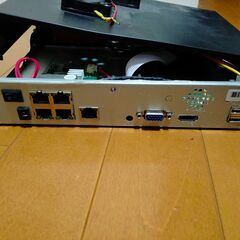 防犯カメラ　機材の画像