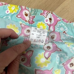 女の子　レインコート　100cmの画像