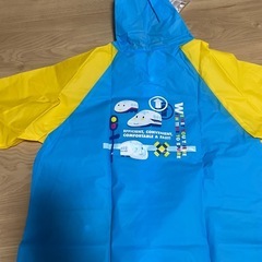 新幹線　レインコート　110cmの画像