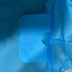 新幹線　レインコート　110cmの画像