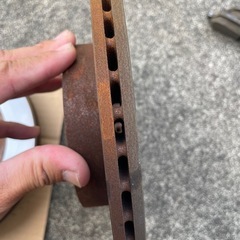 L375S フロントブレーキローター　ブレーキパッド　セット　ローター研磨済み　中古の画像