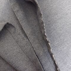 シェトワ　サイドボタンタックパンツ　グレーの画像