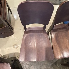 【引き取り限定】中古品　椅子4脚セットの画像