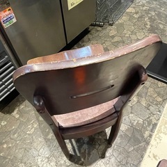 【引き取り限定】中古品　椅子4脚セットの画像