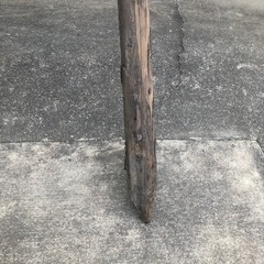 ハザ掛けの支え棒の画像