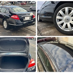 車検R9/6 パワーシート フルセグTV ブリヂストンバリ山 ETC Bluetooth 日産 ティアナの画像