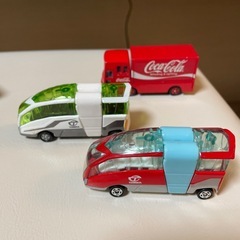 トミカ働く車が中心の画像