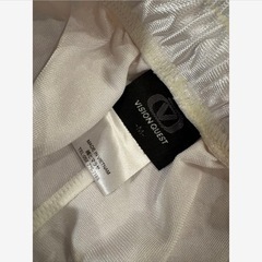 サッカー フットサル ハーフパンツ スポーツウェア ホワイト Mサイズの画像