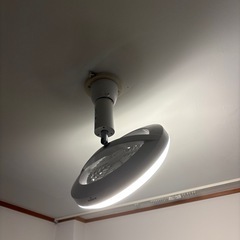 ドウシシャ サーキュライト　扇風機付の画像