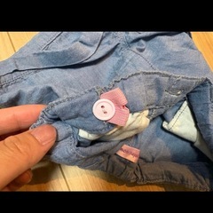 子ども服 110サイズ ミキハウス デニム ショートパンツ リーナちゃん の画像