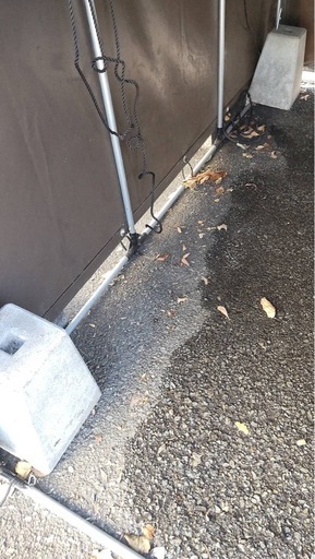 中古サイクルテント高耐久シート 3台用 スーパーブラウン SN4-SB