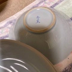 5枚 有田焼 香窯 青白磁の画像