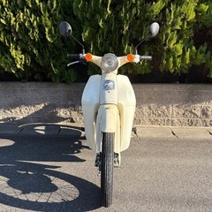 1月限定愛知県内配送無料！総額14万円！整備済み エンジン絶好調  すぐ乗れます HONDA リトルカブ　4スト 原付き  デリバリー Uber Eatsの画像