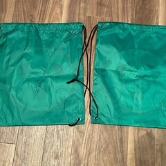 新品未使用 うまかみかみのナイロンバッグ 2枚の画像