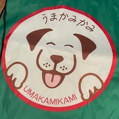 新品未使用 うまかみかみのナイロンバッグ 2枚の画像