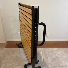 すのこベッド　折りたたみの画像