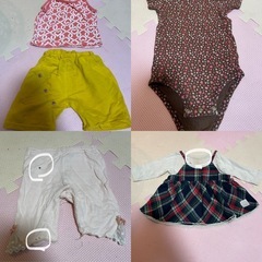 70センチ　女児子供服7点まとめの画像