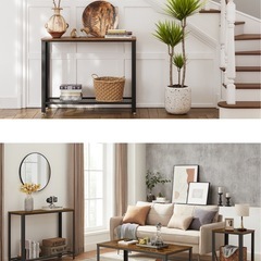 引き取り限定　スリムコンソールテーブルの画像