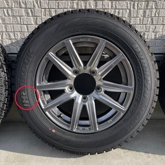 175/80R 16 91Q スタッドレス＋ホイール　4本セット　ジムニーの画像