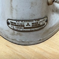 【稼動品】三菱 エレクトリックファン  扇風機 レトロ家電の画像