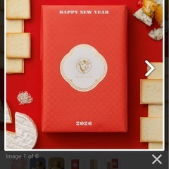 助けてください。未開封　東京ミルクチーズ工場　迎春クッキー詰合せ18枚入の画像