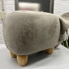 カインズ　木脚　スツールアニマル　象の画像