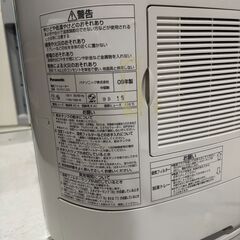 Panasonic　加湿機能付き電気ファンヒーター　2009年製の画像