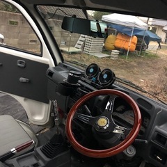 三菱ミニキャブ　h6年　2wd ACなし　パワステなし　5万キロ　MT 4速の画像