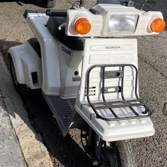 ジャイロX 4スト　FI ミニカー登録にもの画像