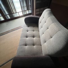 【良品】中古ソファ&スツールの画像