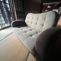 【良品】中古ソファ&スツールの画像