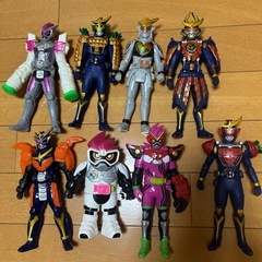 仮面ライダーソフビ人形の画像