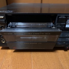 ビクター　Victor ダブルカセットデッキTD-W511の画像