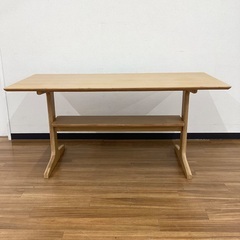 【トレファクマーケット久喜店】無印良品　ダイニングテーブル　ナチュラルの画像