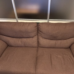 【1月末までの限定商品】ニトリ3人がけソファの画像